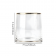 Glass Cups Set 6 Pieces